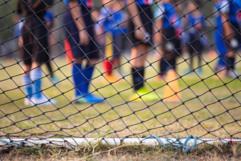 Rede de Proteção para Campo de Futebol Butantã - Rede Proteção Quadra Esportiva