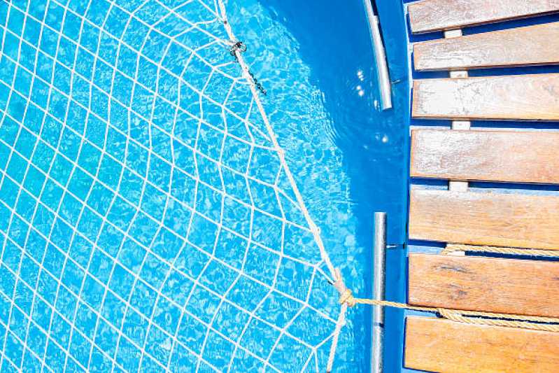 Redes de proteção para piscina