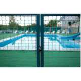 rede protetora de piscina Santa Cecilia